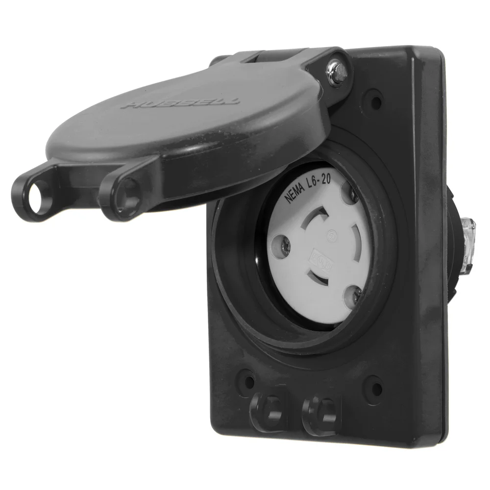 [Hubbell Wiring] HBL67W48BK