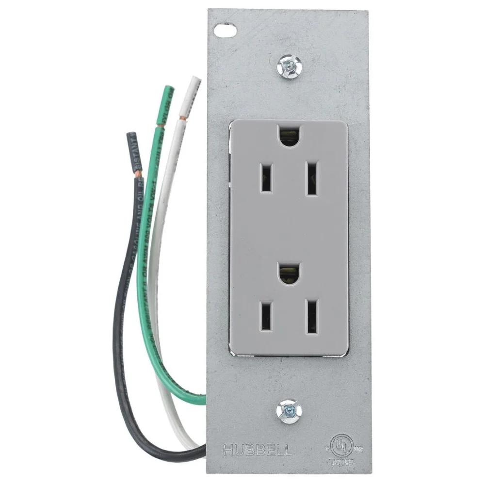 [Hubbell Wiring] PWFB10MPDR15GRY