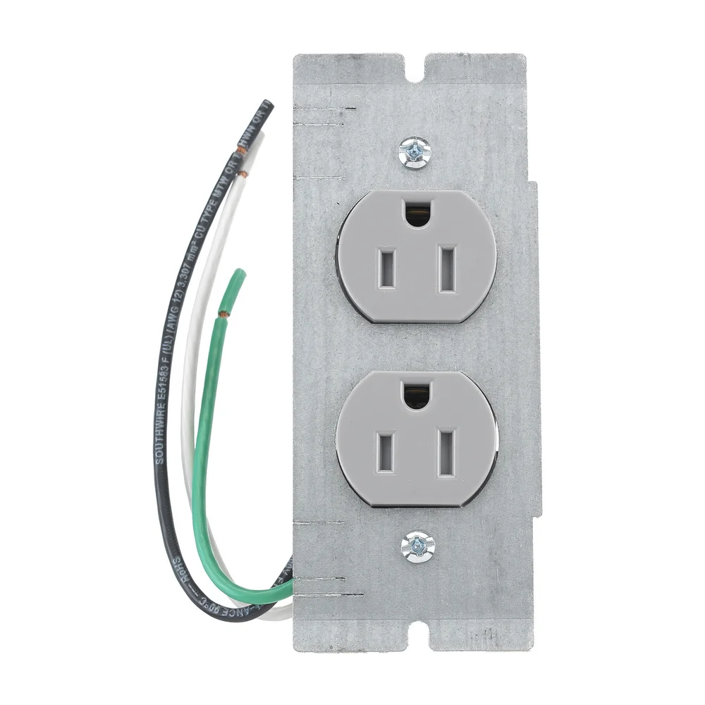 [Hubbell Wiring] PWFBMPCR15GRYTR