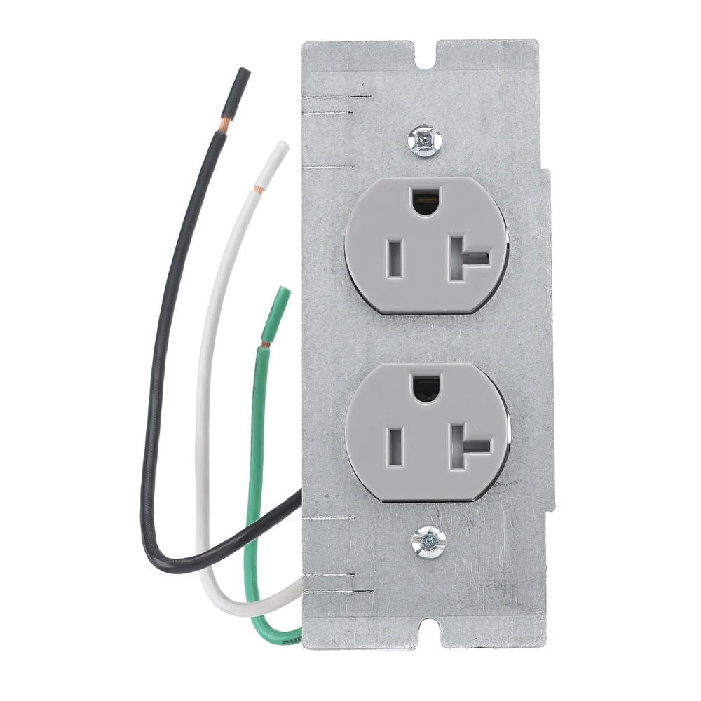 [Hubbell Wiring] PWFBMPCR20GRYTR