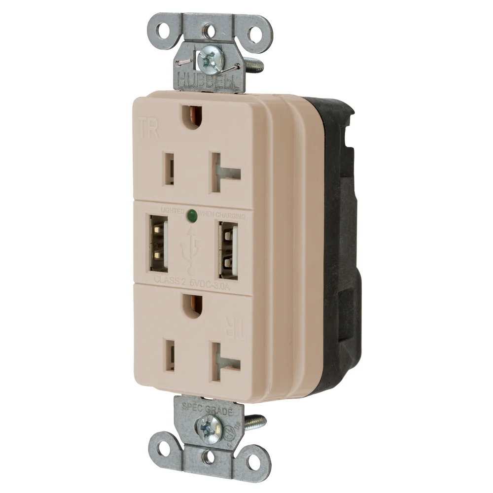 [Hubbell Wiring] SNAP20USBLA