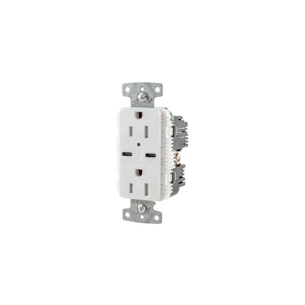 [Hubbell Wiring] USB15C5WP