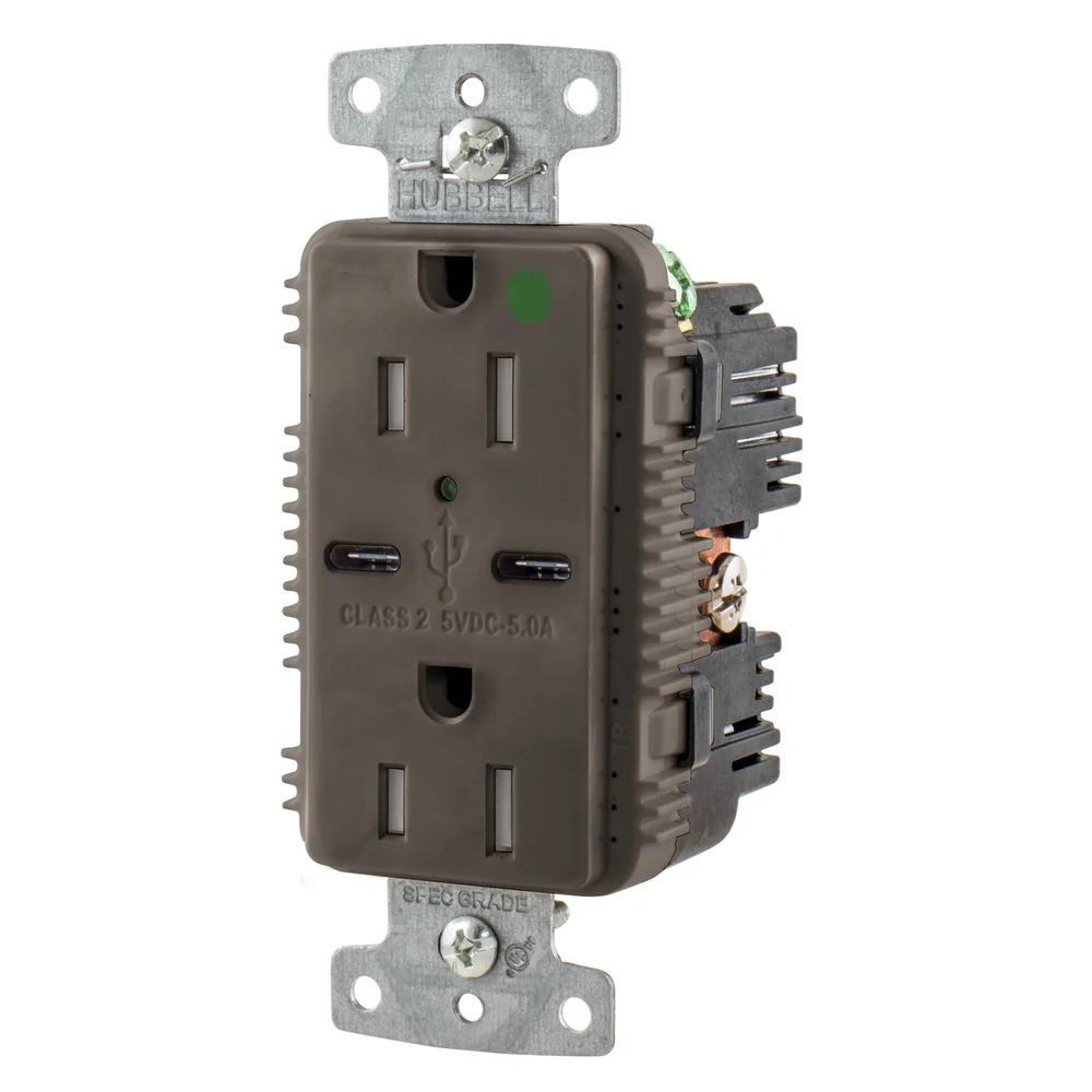 [Hubbell Wiring] USB8200C5