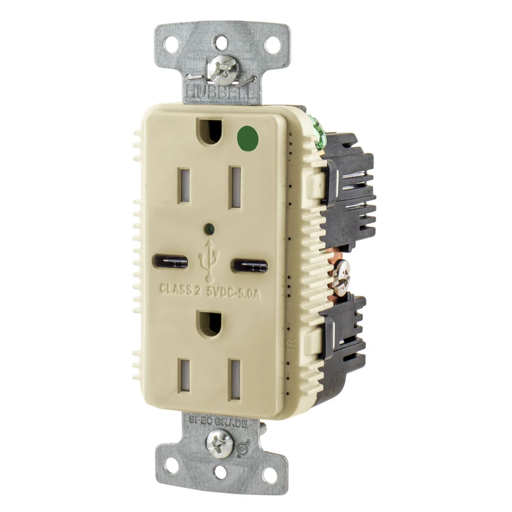 [Hubbell Wiring] USB8200C5I