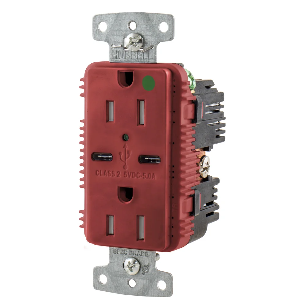 [Hubbell Wiring] USB8200C5R