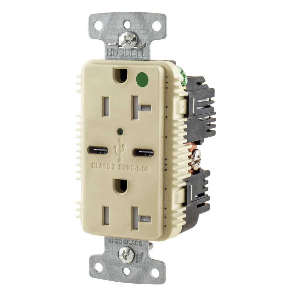 [Hubbell Wiring] USB8300C5I