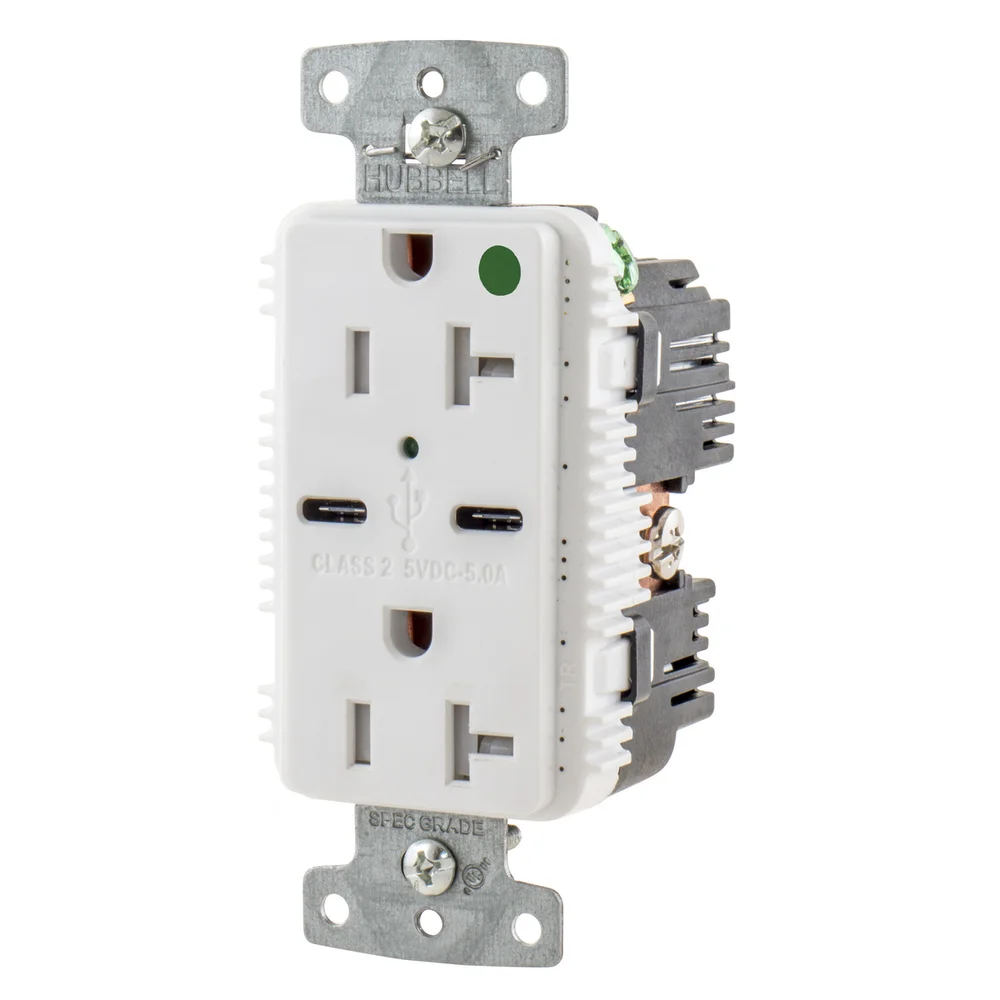 [Hubbell Wiring] USB8300C5W