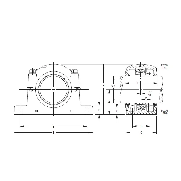 [Timken] SDAF 23260K X 11