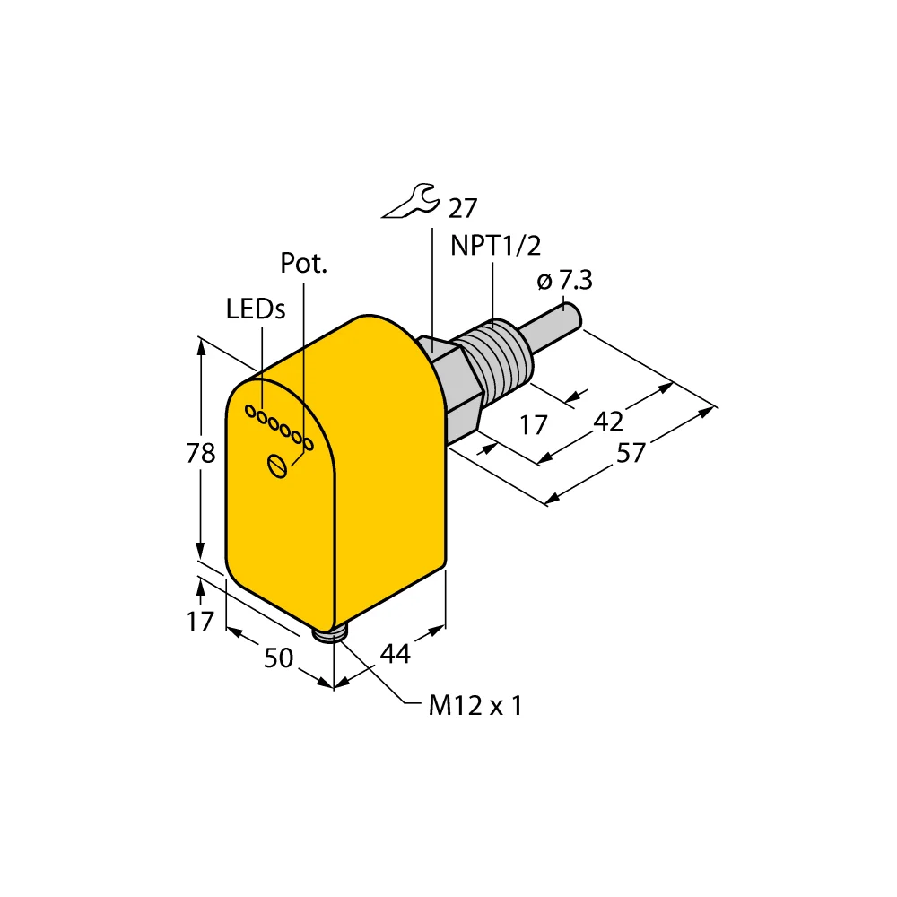 [Turck] FCS-N1/2A4P-AP8X-H1141