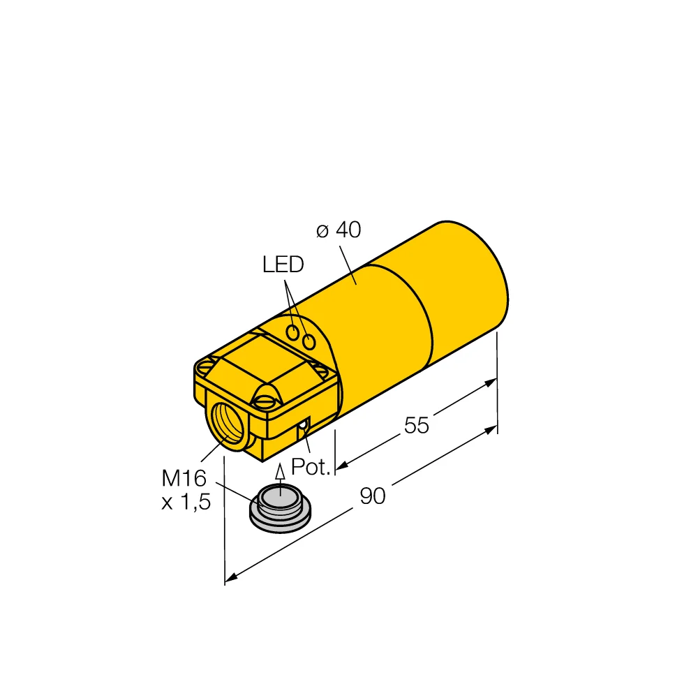[Turck] BC20-K40SR-VP6X