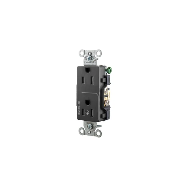 [Hubbell Wiring] DR15C1BLKTR