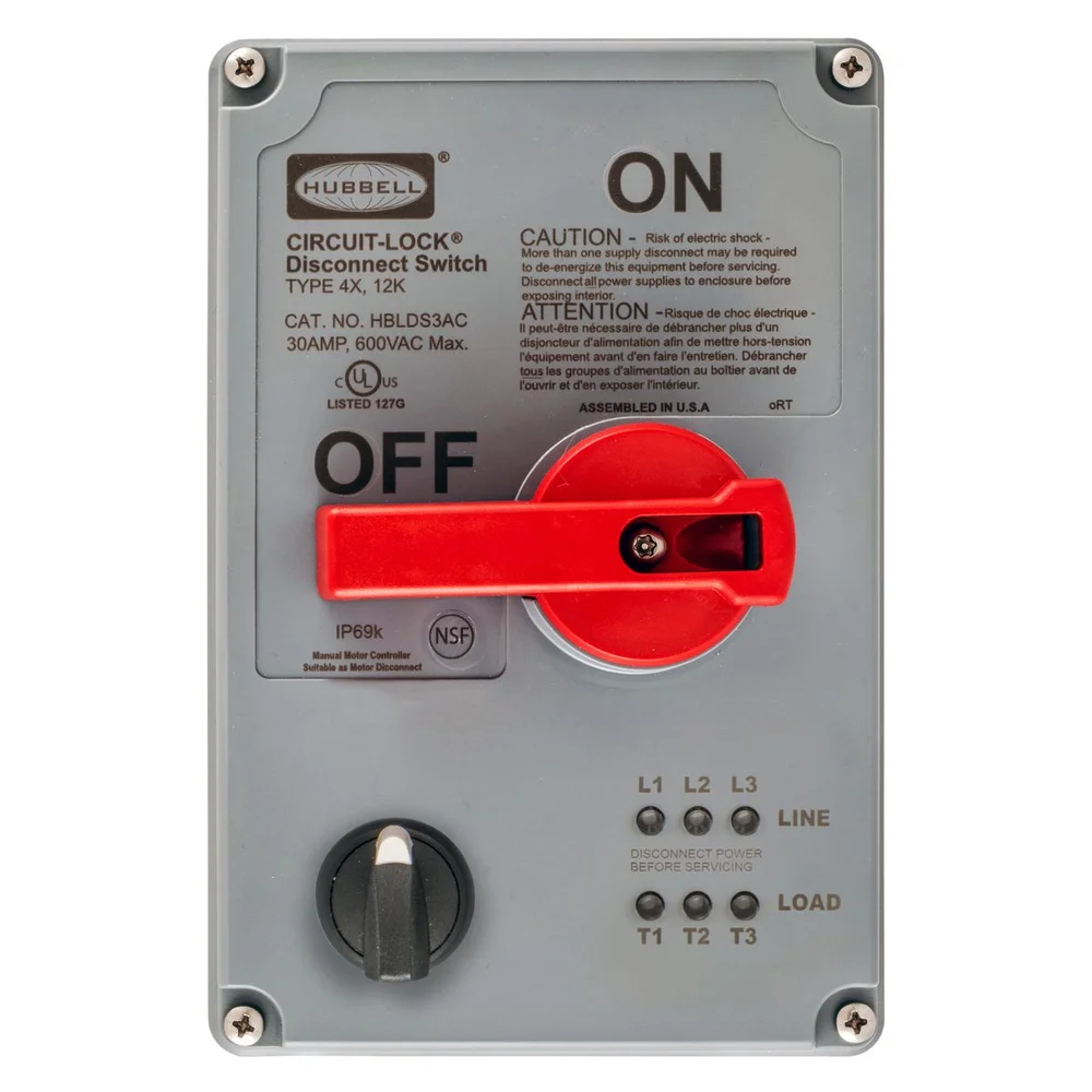 [Hubbell Wiring] HBLDS3RCPJ