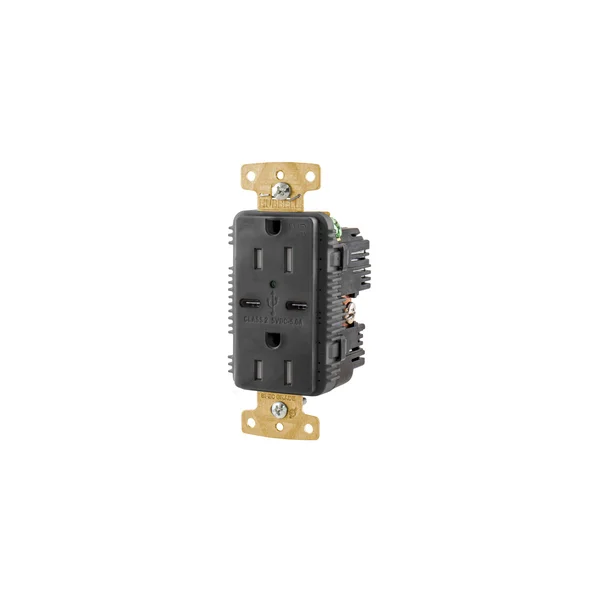 [Hubbell Wiring] USB15C5BKWR