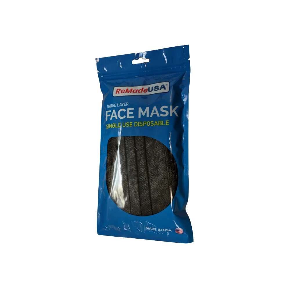 [ReMadeUSA] 3L-DW-MASK-BLACK-10PK