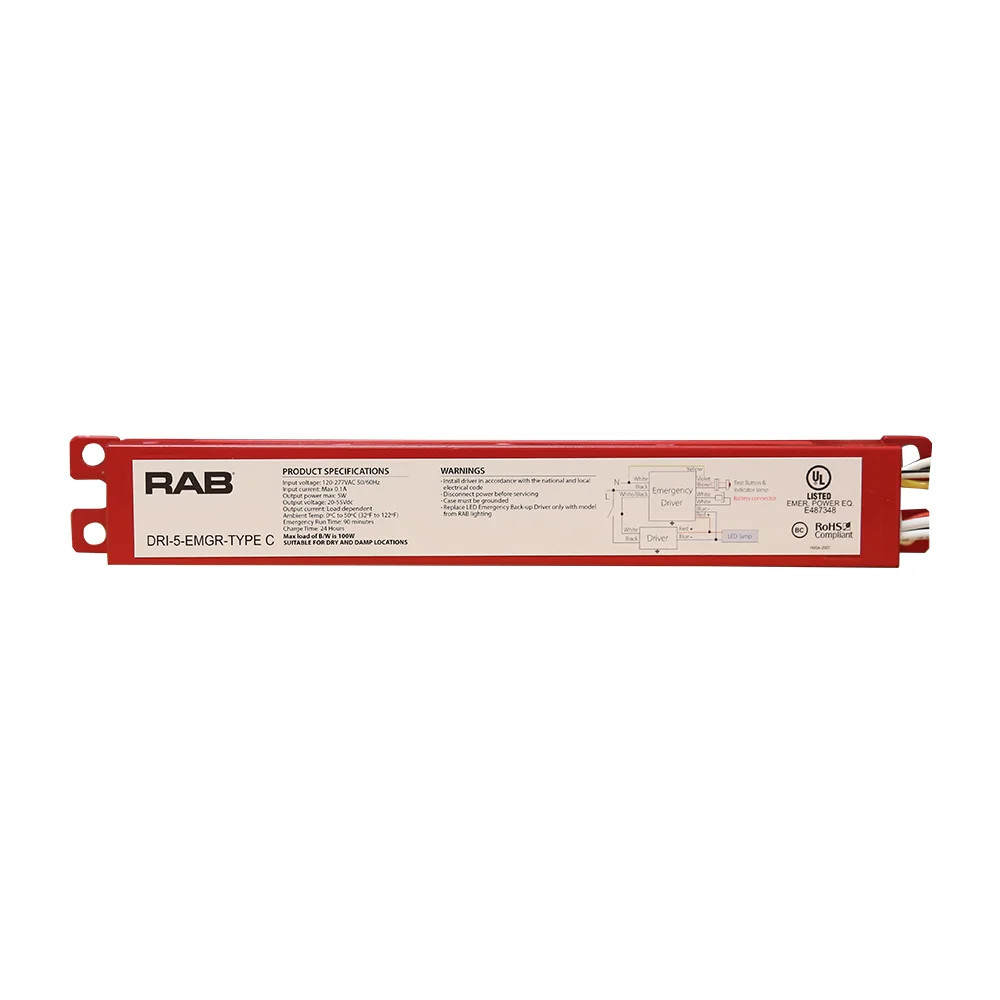 [RAB Lighting] DRI-5-EMGR-TYPE C